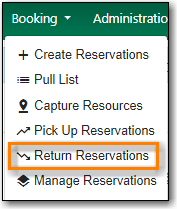 return reservations