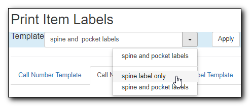 label the spine