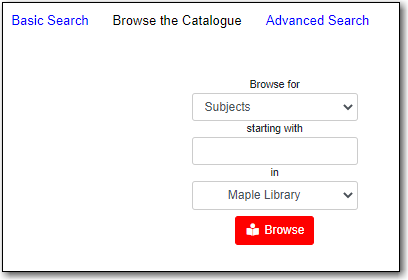 Catalog Browse